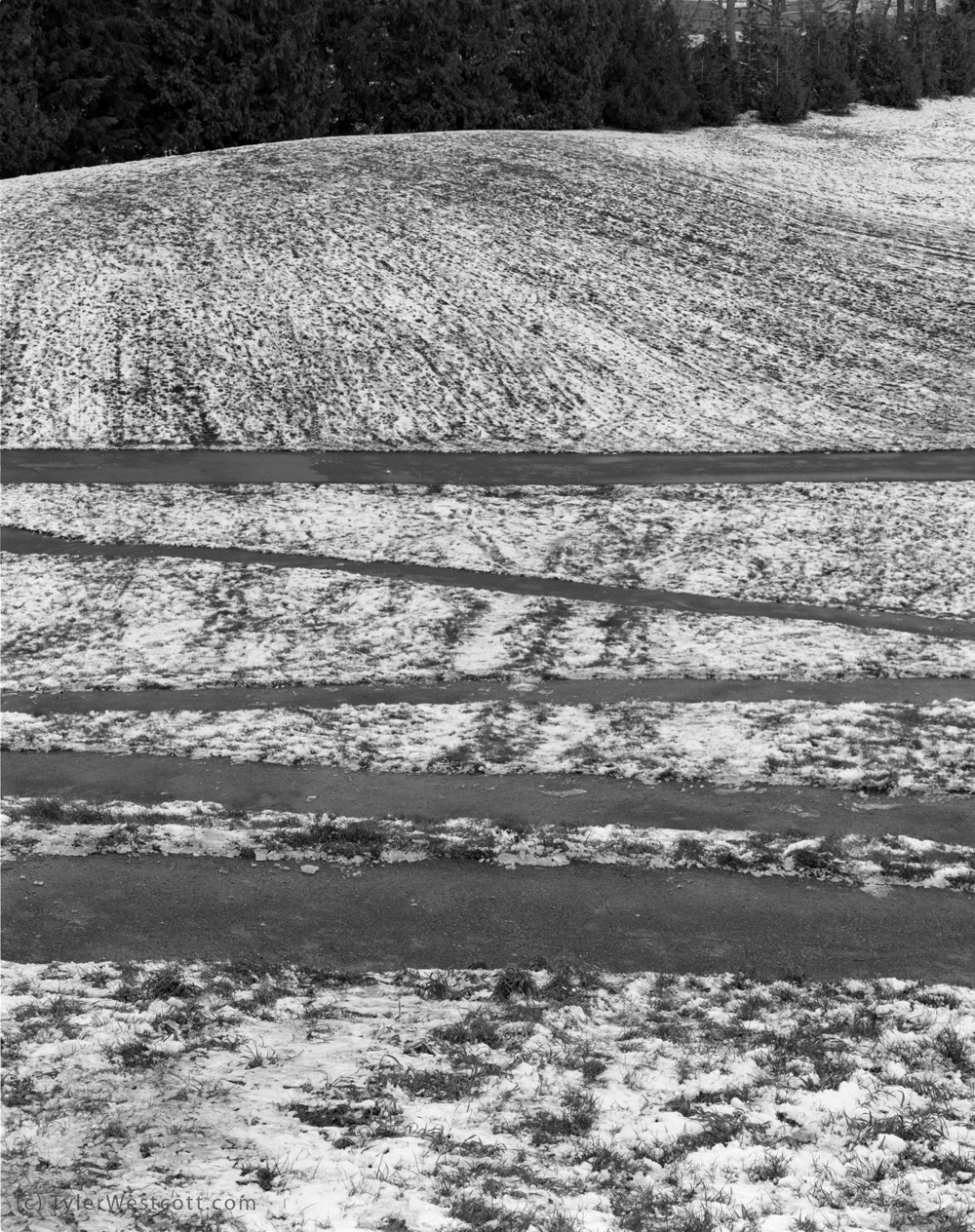 Sled Scars, Gasworks Park, Seattle