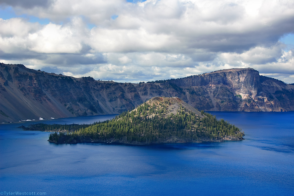 Wizard Island, Crater Lake National Park, Oregon