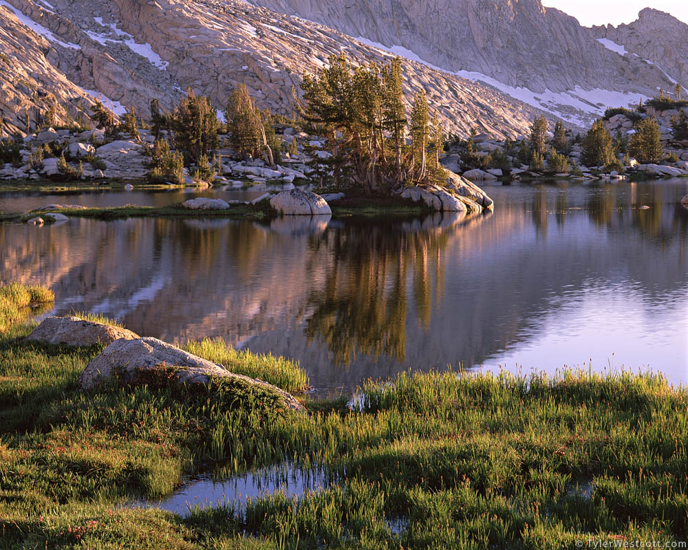 Evening, Upper Young Lake, Yosemite National Park