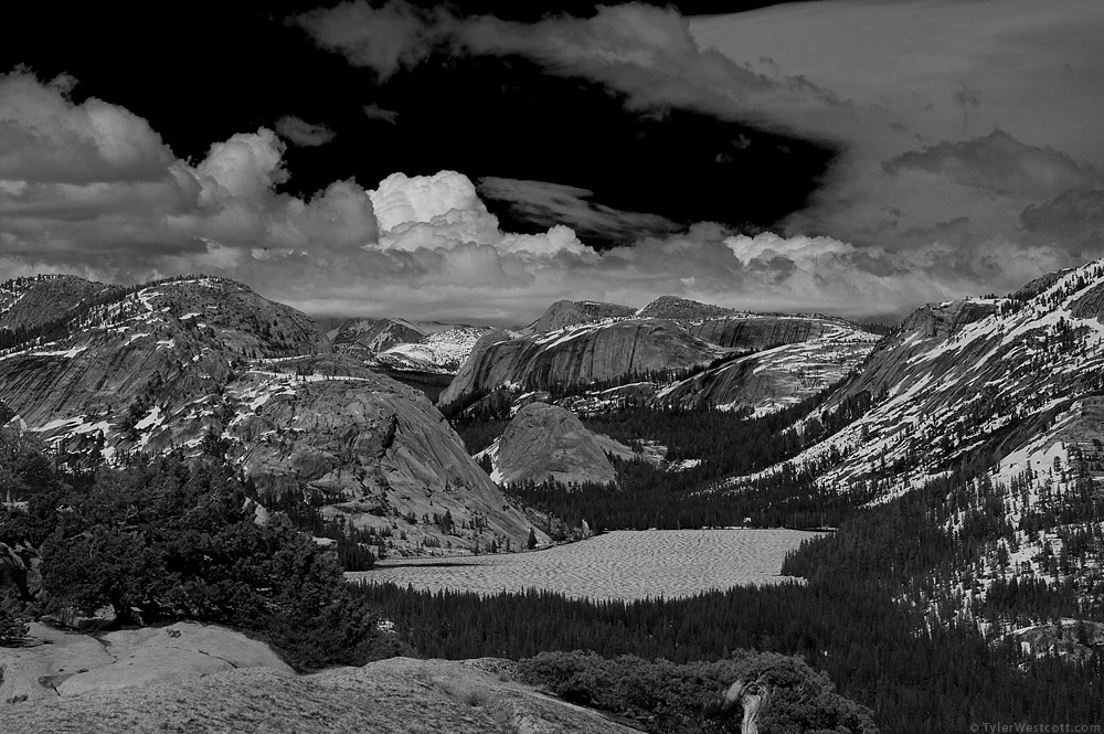 Tenaya Peak, Dusk, Yosemite National Park