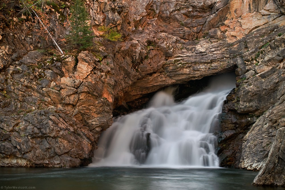 Running Eagle Falls, Glacier National Park