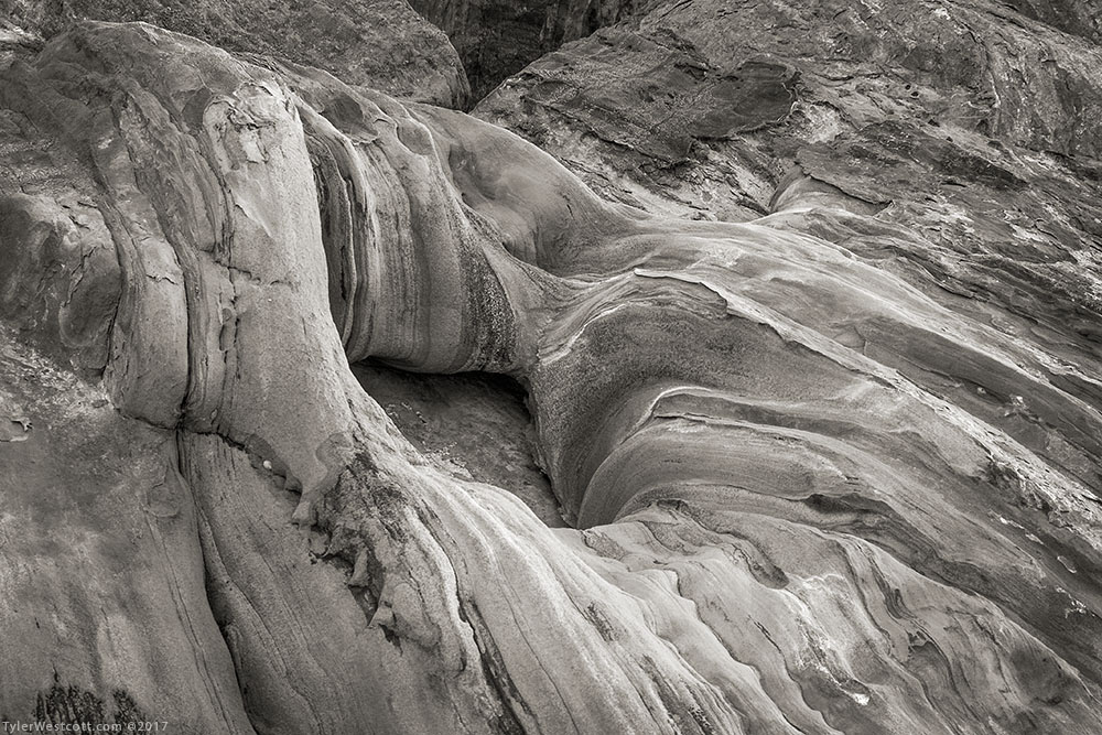 Refrigerator Canyon Erosion, Zion National Park