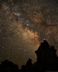 Milky Way over Mono Lake Tufa, California