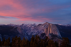Half Dome from Sentinel Dome, Yosemite National Park